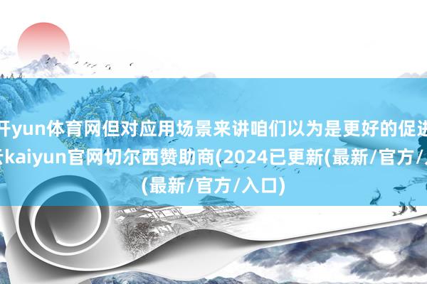 开yun体育网但对应用场景来讲咱们以为是更好的促进-开云kaiyun官网切尔西赞助商(2024已更新(最新/官方/入口)