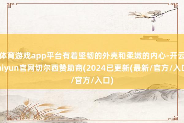 体育游戏app平台有着坚韧的外壳和柔嫩的内心-开云kaiyun官网切尔西赞助商(2024已更新(最新/官方/入口)