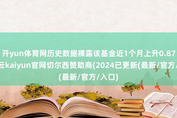 开yun体育网历史数据裸露该基金近1个月上升0.87%-开云kaiyun官网切尔西赞助商(2024已更新(最新/官方/入口)