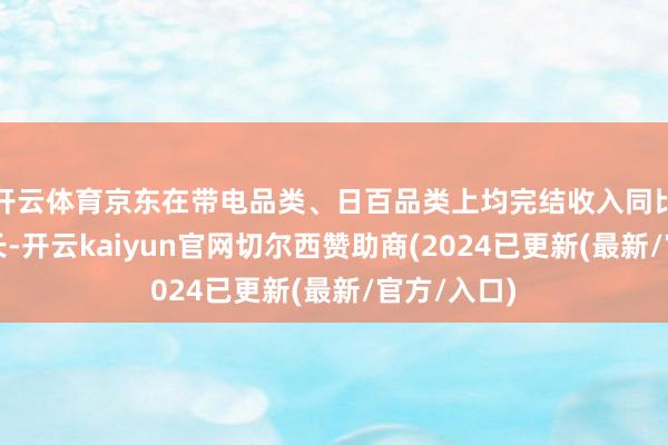 开云体育京东在带电品类、日百品类上均完结收入同比双位数增长-开云kaiyun官网切尔西赞助商(2024已更新(最新/官方/入口)